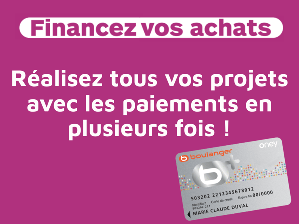financez vos achats dans votre magasin boulanger saint priest