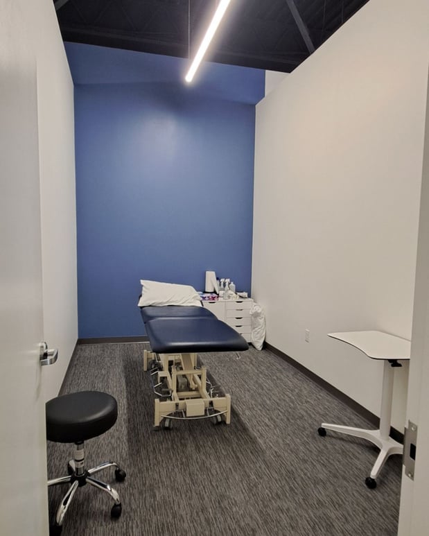 MVPT physical therapy- Ithaca - Downtown, NY private patient care area.