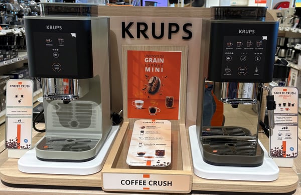 Expresso Broyeur KRUPS Coffee Crush Expérience