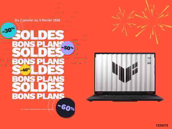 Les Soldes commencent au sein de votre magasin Boulanger Fléville.