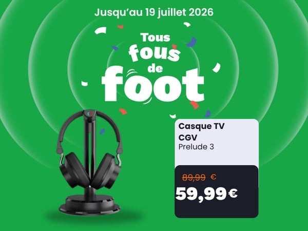 Casque TV CGV Prelude 3