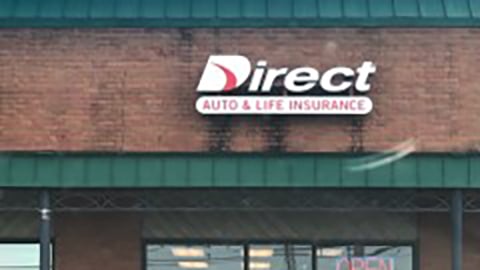 Direct Auto Insurance storefront located at  7247 Winchester Rd, Memphis