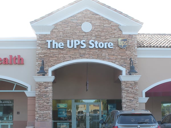 Facade of The UPS Store Aj&amp;#39;s Shopping Center