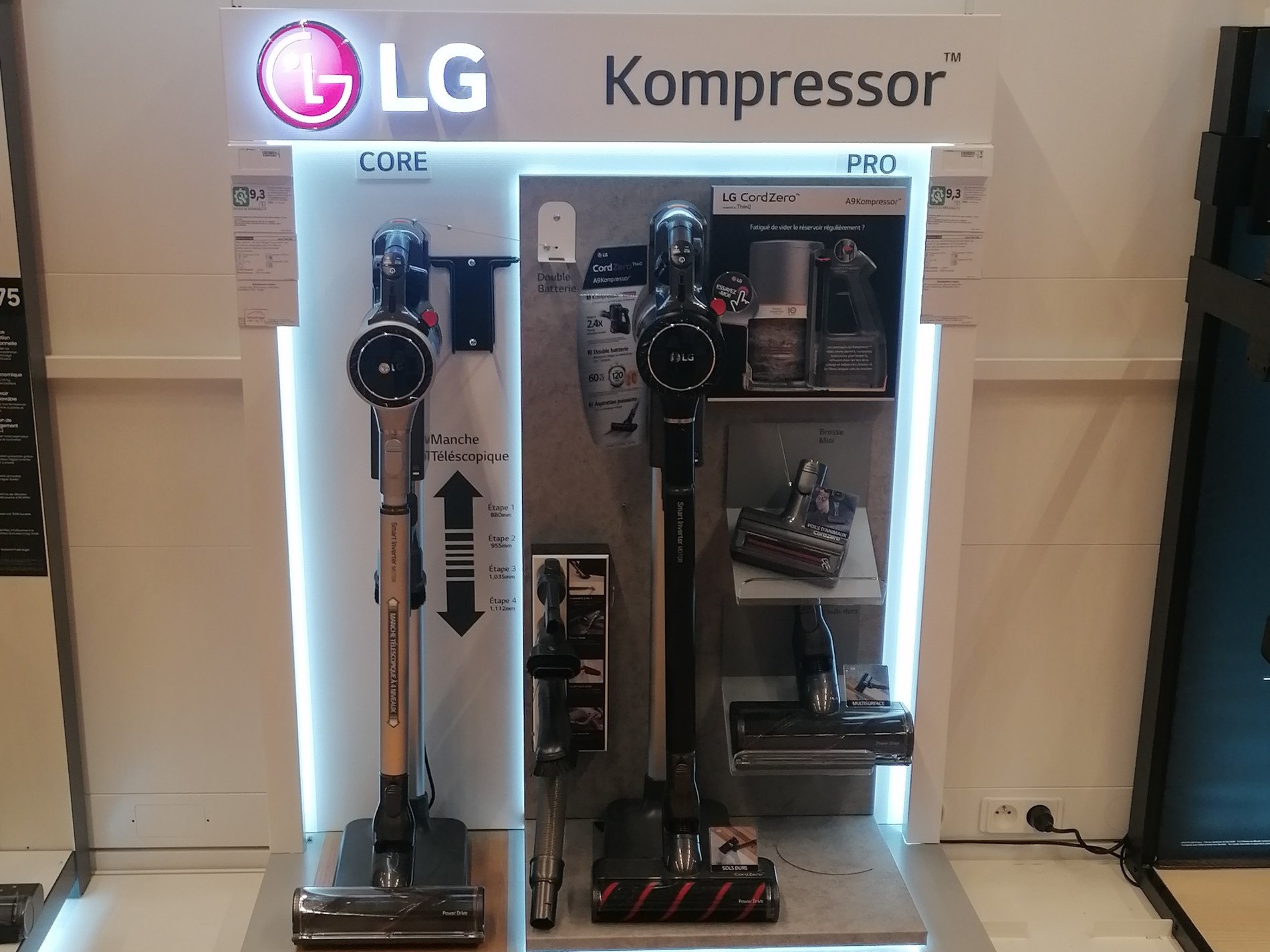 Aspirateur Balais LG chez Boulanger Troyes-Saint Parres Aux Tertres