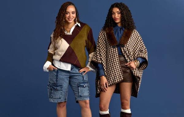 Women are wearing trendy fall outfits