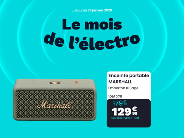 Enceinte portable MARSHALL
