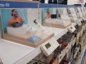 rayon écouteur Apple, Sony et Samsung  Boulanger Annemasse