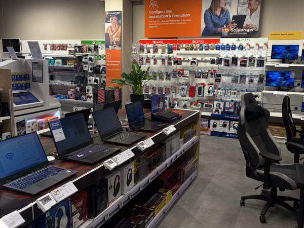 L'espace gamers du boulanger Villebon