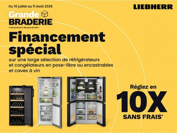 Grande Braderie : profitez du 10X sans frais sur les plus grandes marques chez Boulanger Cambrai