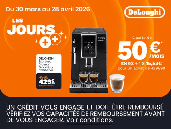 Vous cherche un Expresso Broyeur à Chasseneuil ou Châtellerault ? Profitez d'un financement sur votre Expresso broyeur à Boulanger Poitiers - Chasseneuil Du Poitou