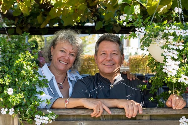 Gastgeber Anita und Andreas Häberling