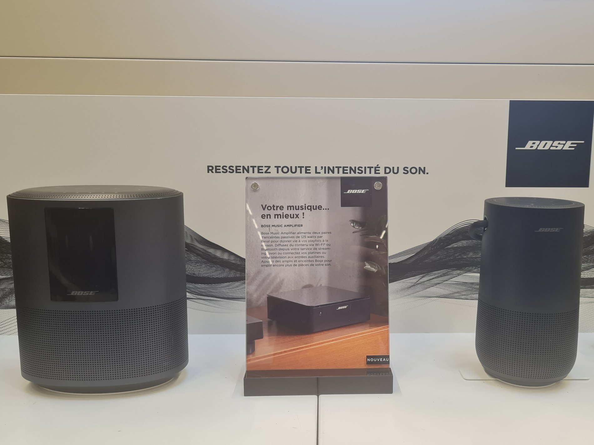 Les enceintes Bose dans votre magasin Boulanger St Quentin