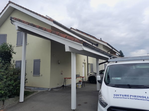 Blindage en Alu blanc