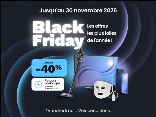 🖤🔥 BLACK FRIDAY – Boulanger Orléans Saran