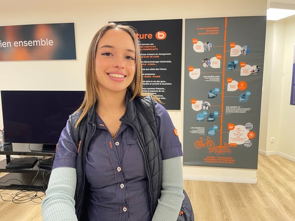 Camila, vendeuse à boulanger nantes atlantis saint herblain