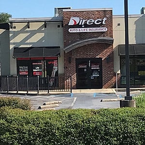 Direct Auto Insurance storefront located at  5611 Old Shell Road, Mobile