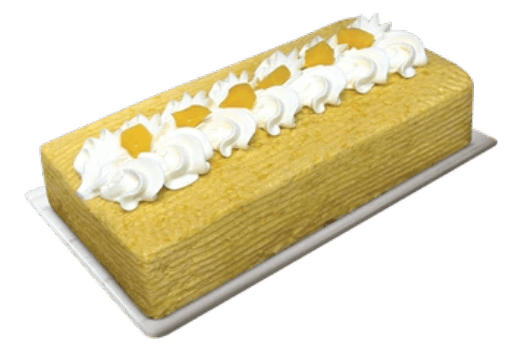 Mango Buttercream Bar Cake