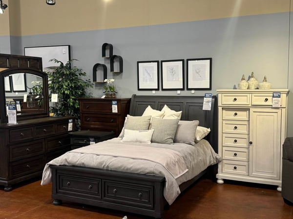 Owatonna Slumberland Furniture Sofia bed set