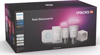 Pack PHILIPS HUE W&C Découverte