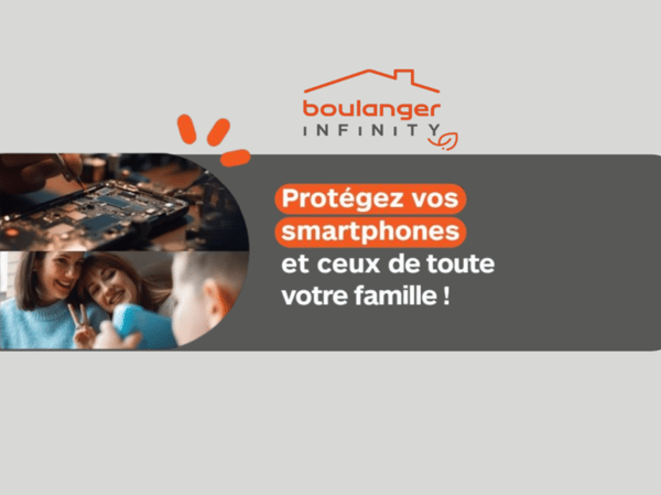 Votre nouveau smartphone, protégé contre les accidents ! Infinity Smartphone vous couvre contre les imprévus !