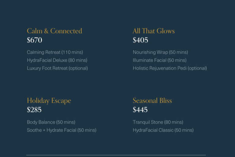 Spa Services Rocky River, OH Woodhouse Spa