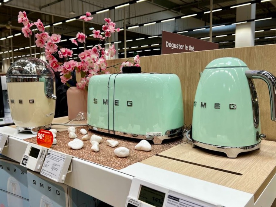 Produit petit déjeuné SMEG - Boulanger Thiais