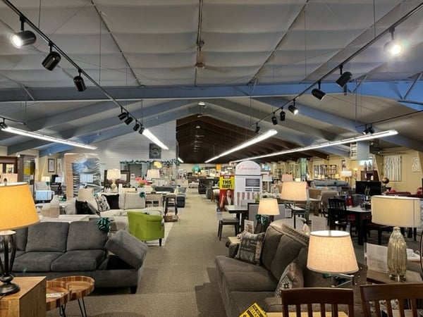 Slumberland Furniture Store in Hutchinson,  MN - Interior Wide View