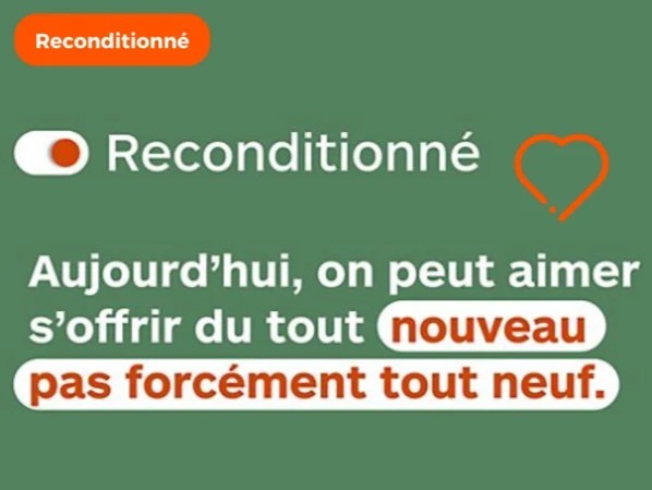 Découvrez nos produits reconditionné.