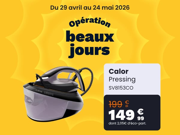 Centrale vapeur CALOR SV8153C0 Express Vision