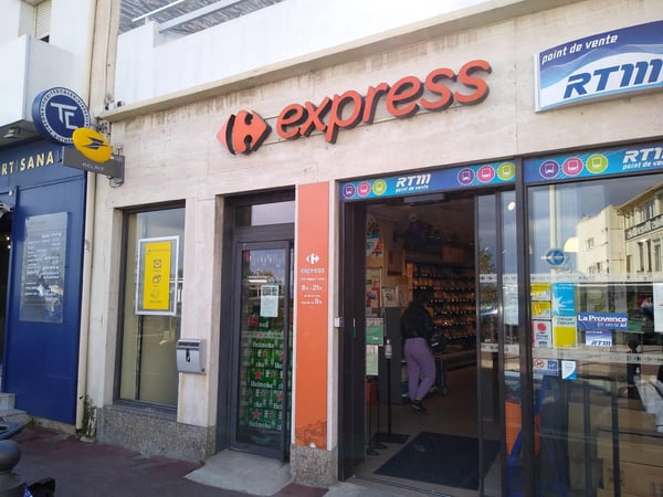 Photo du point La Poste Relais MARSEILLE Carrefour express