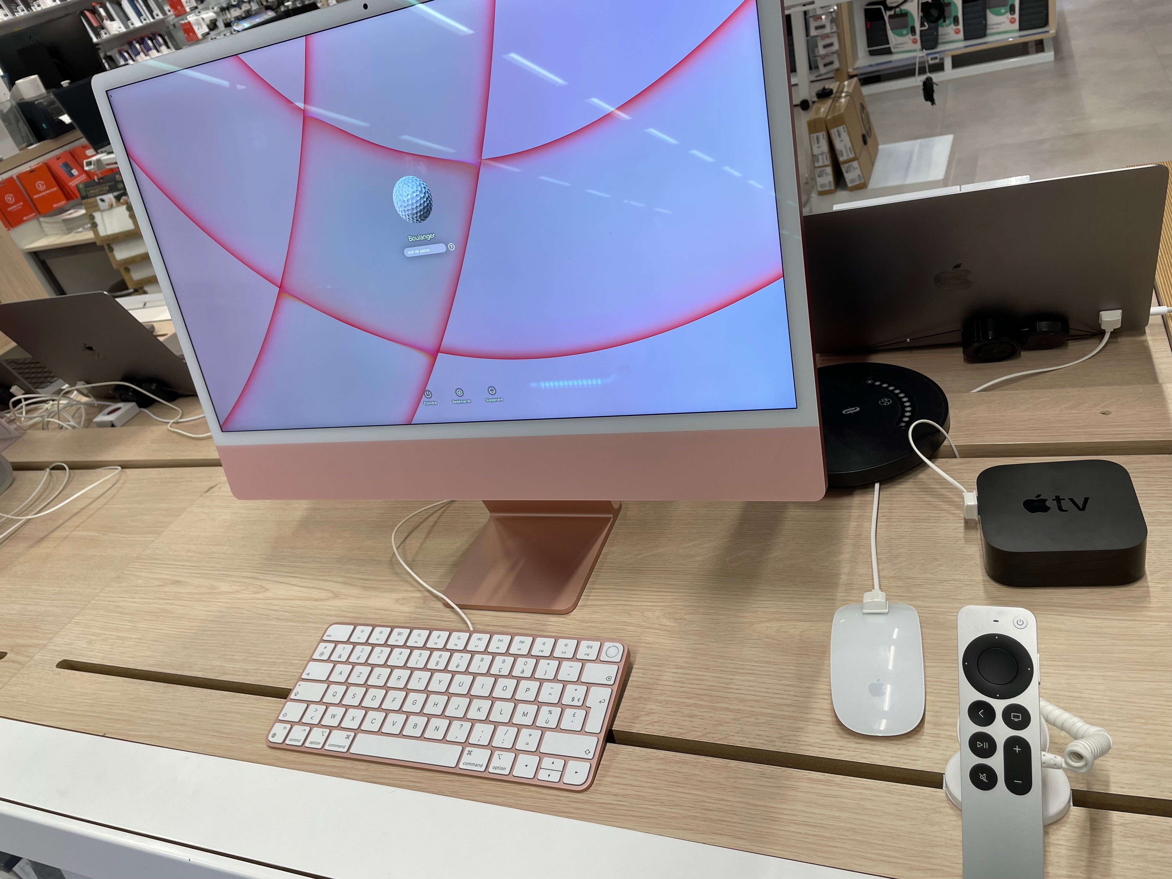 Ordinateur Apple Imac fixe tactile