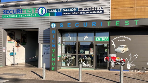 Contrôle technique FERRIERES D'AUNIS