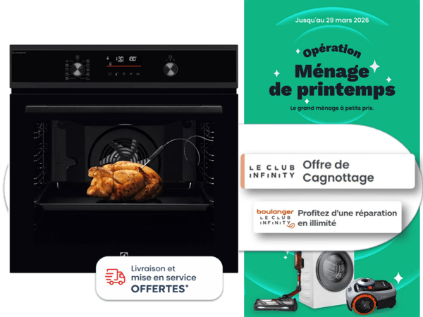 Opération Ménage de Printemps : des fours performants pour moderniser votre cuisine