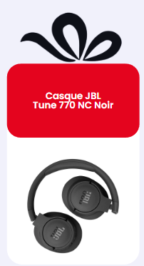 Casque JBL
Tune 770 NC Noir