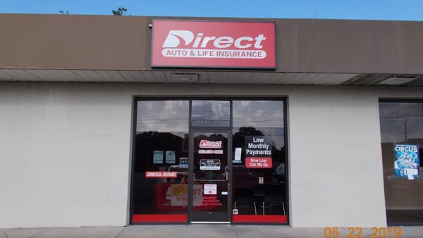 Direct Auto Insurance storefront located at  316 N Davis Ave, Cleveland