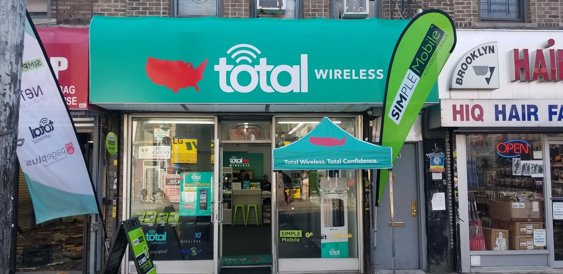 Total Wireless Stores 4916 Church Avenue Brooklyn, NY