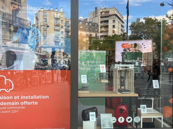 Vitrine rachat des anciens appareils