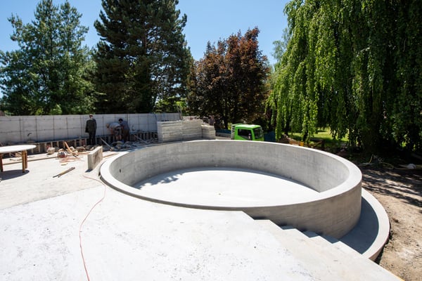 Piscine ronde