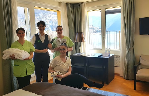 Staff Hotel Walter au Lac, Housekeeping, Personal, smile