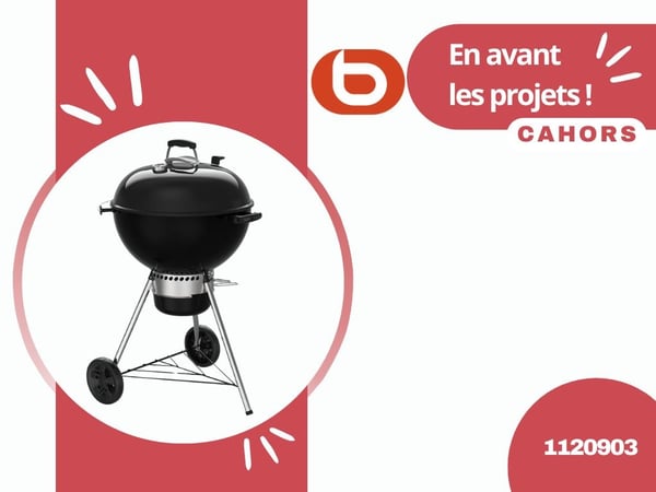 Barbecue charbon WEBER 🥩