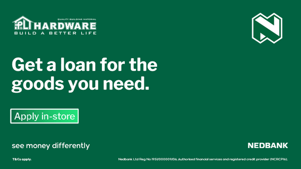 Get a loan for the goods you need from Nedbank