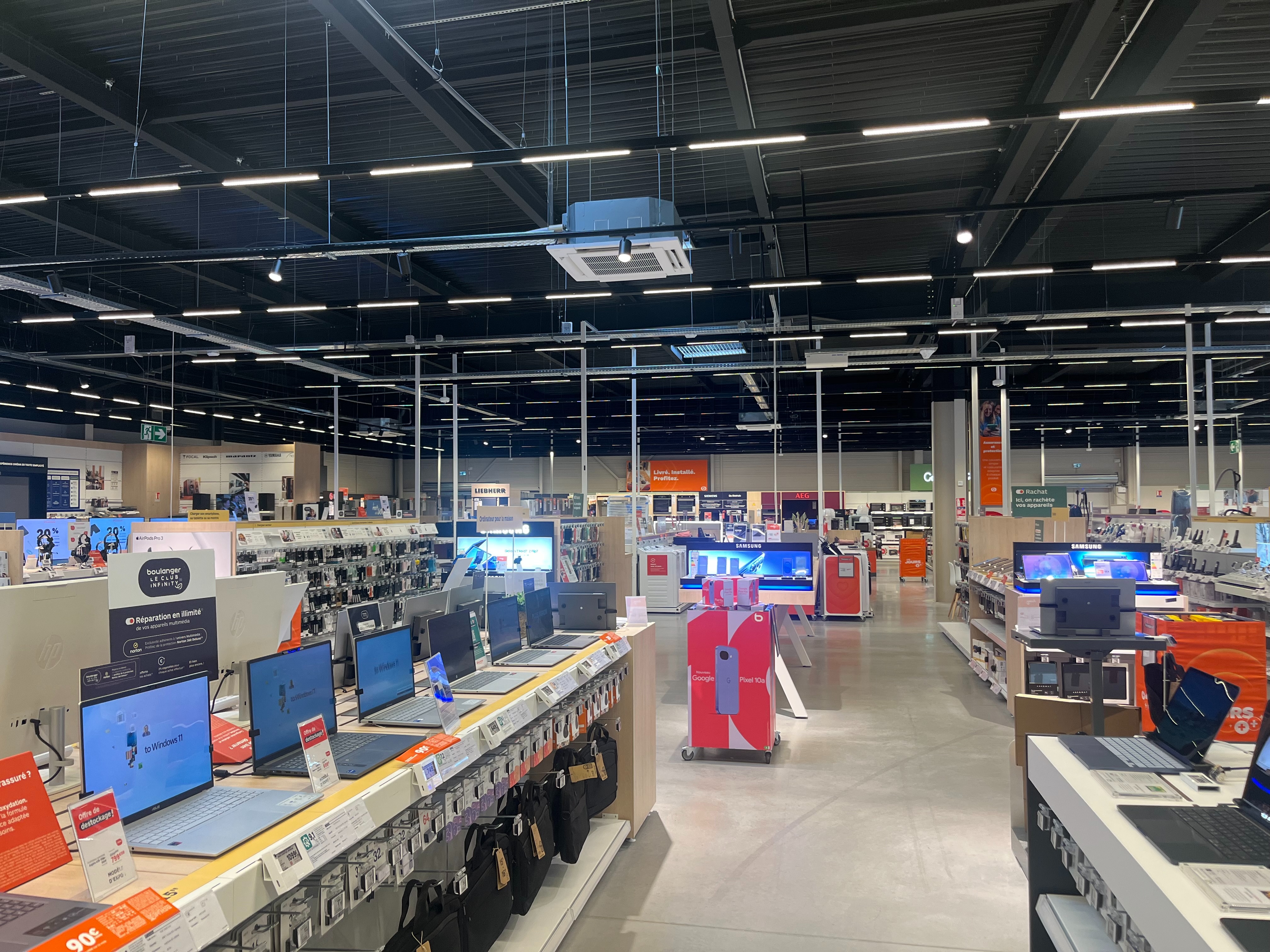 photo ordinateur en magasin
