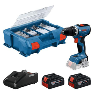 PERCEUSE-VISSEUSE GSR 18V-65 BATTERIE 18V 2X4AH + 82 ACC LC