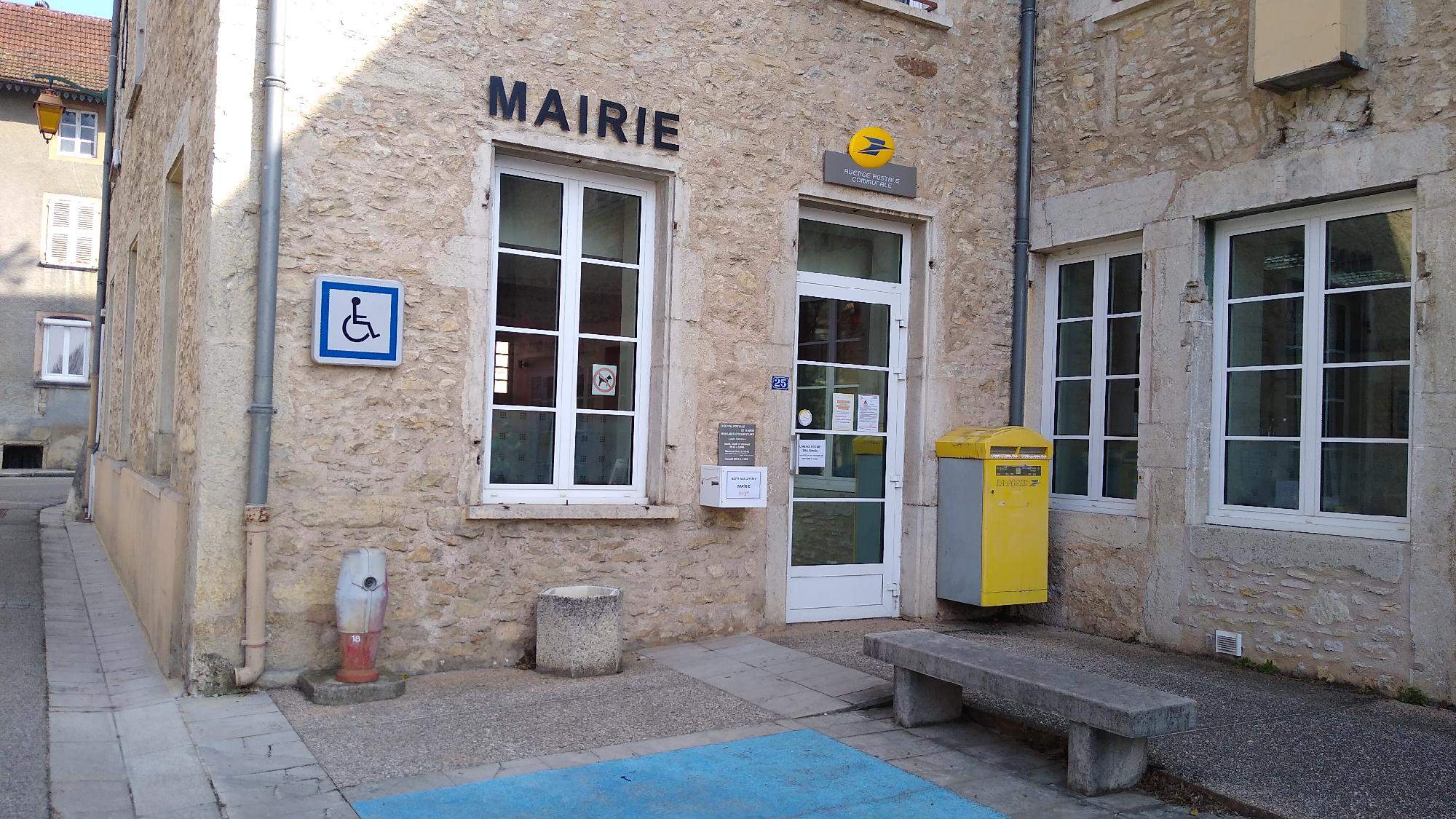 La Poste Agence Communale VILLEBOIS Mairie (01150) La Poste