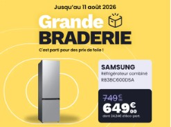 Réfrigérateur combiné SAMSUNG RB38C600DSA