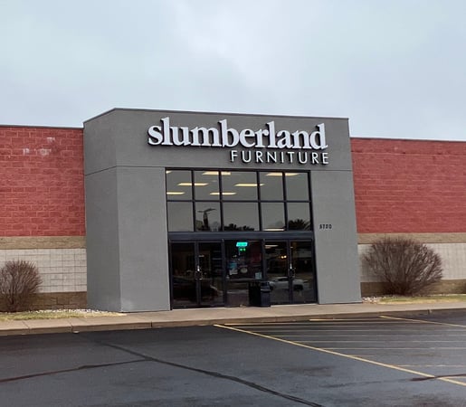 Stevens Point Slumberland Furniture storefront