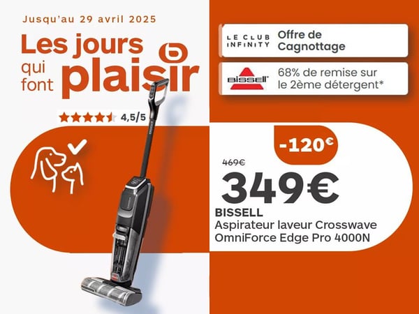 balai laveur Bissel Montauban