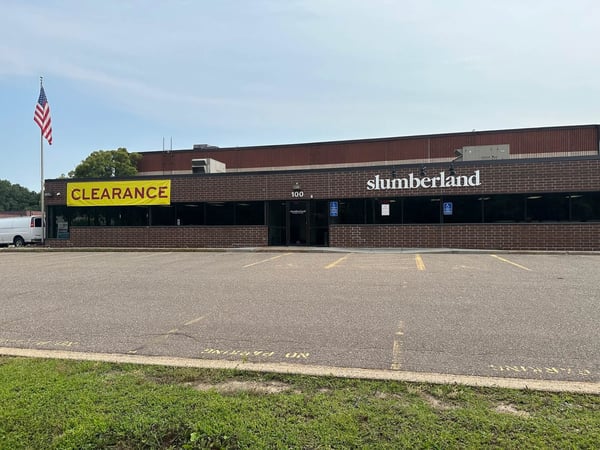 Slumberland outlet store discount