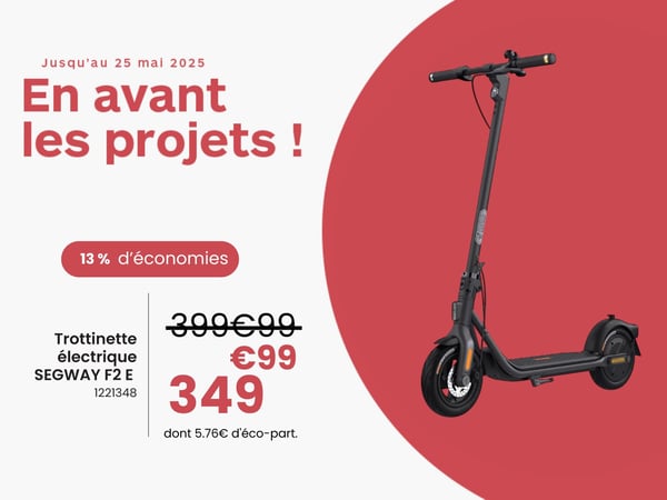 Trottinette électrique SEGWAY F2 E