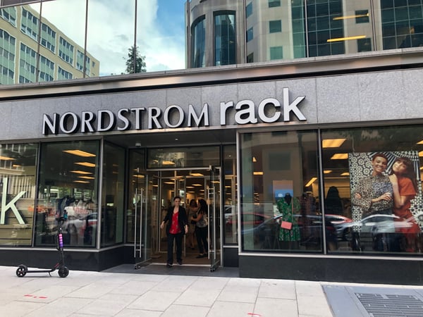 NORDSTROM RACK THE SUPER STORE OF THE RICH AND FAMOUS 